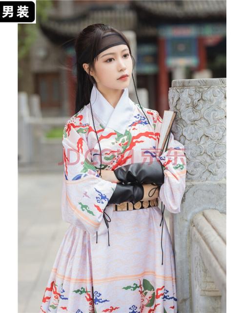 邦圻锦衣卫飞鱼服【獬豸】锦衣卫衣服曳撒蟒袍明制汉服女 白色拽撒