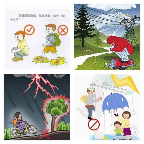 雷雨天气安全教育