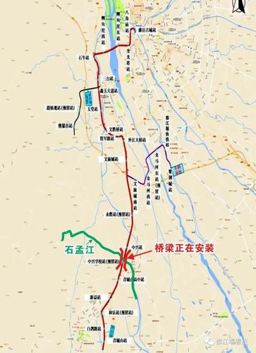 都江堰有轨电车的车辆已验收随时可用但尴尬的是轨道还没修通