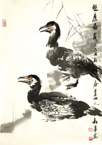姚新峰:写意花鸟人物画