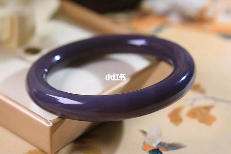 92帝王紫·15平安镯92_和田玉_复古_手镯_气韵