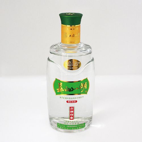 吉林名酒 长白山湖 绿瓶吉林印象42度 500ml