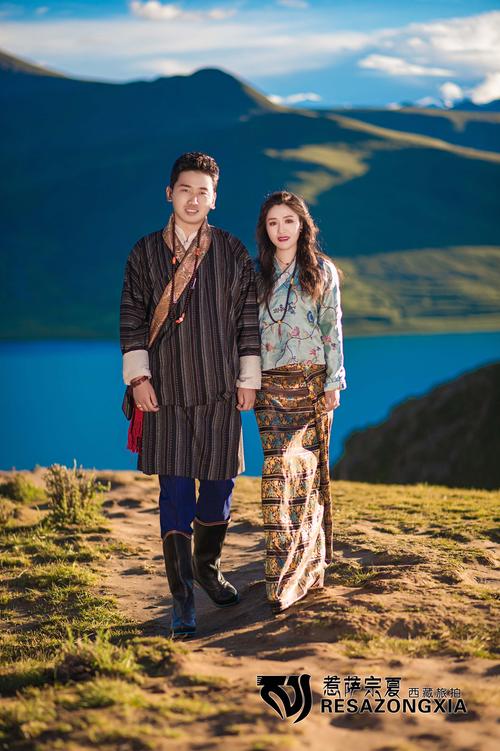 【惹萨宗夏】8月不丹藏装羊湖客片照片-【惹萨宗