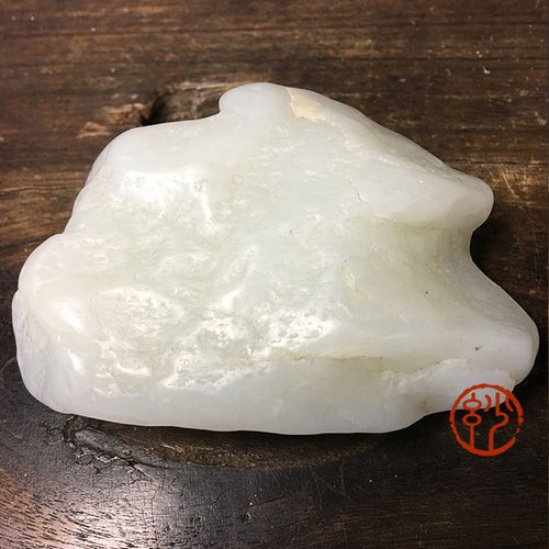 妙舍和田玉白玉山流水一级白克原石
