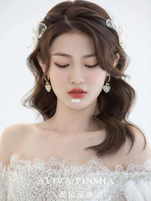 宁波新娘跟妆│新娘披发造型_新娘跟妆_新娘_婚礼_化妆师_发型_婚纱