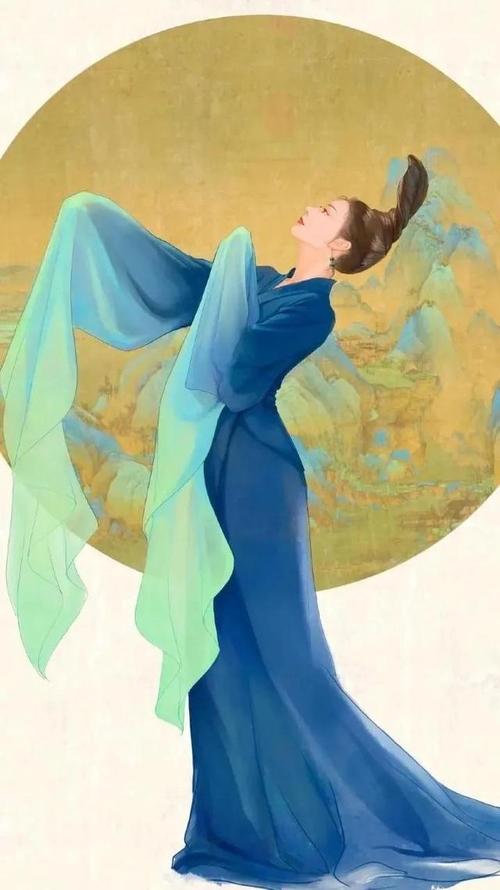只此青绿插画师们的第一波作品已经上线各有千秋