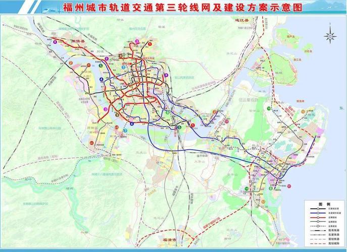 重磅福州再添轨道交通新线路多条地铁远期规划有变
