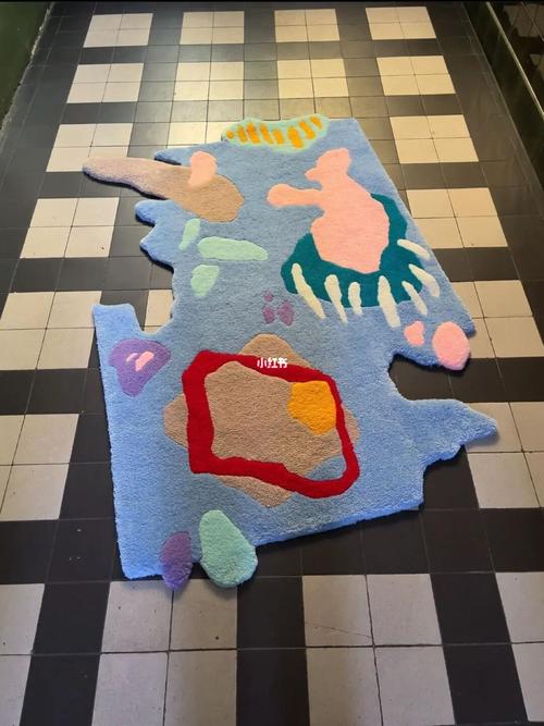 tufting gun手作艺术家分享大型地毯画801502_艺术家_地毯_手工