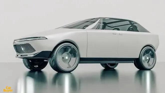 苹果汽车假象图造型神似特斯拉皮卡对开门致敬劳斯莱斯