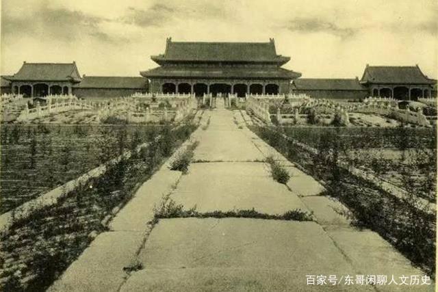 清朝末年,北京紫禁城珍贵老照片