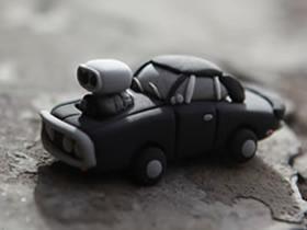 橡皮泥吉普车模型手工制作