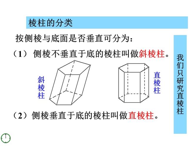 棱柱的侧面展开图ppt