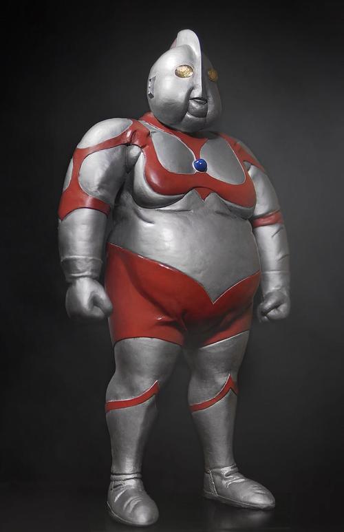 嗯巨无霸樱花漫玩快乐肥宅肥胖奥特曼红发福菩萨佛迪迦手办摆c件