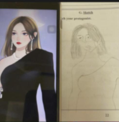 粉丝画的孟佳