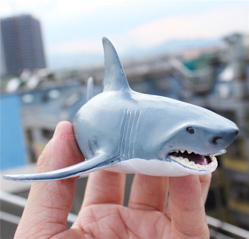 仿真海洋生物动物模型玩具北极熊虎鲸大白鲨鱼海龟海豚蓝鲸批发