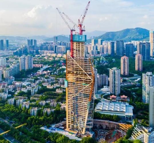 300米——深圳华侨城大厦(中建三局南方公司承建)