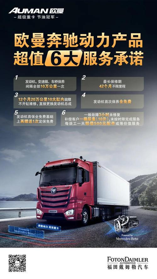 欧曼6大服务承诺让卡友不仅买重卡买产品更是买服务