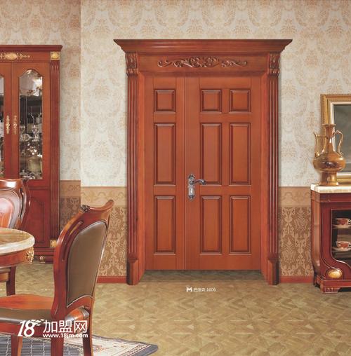 重庆斯美丹木门:木门场景图展示 子母门