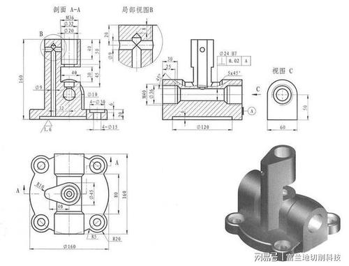 认误零件图|热处理|公差|三视图|图样|材料_网易订阅