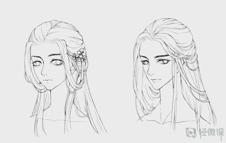 作业:男性古风人物绘画技巧与练习 - gf-4-154北枭