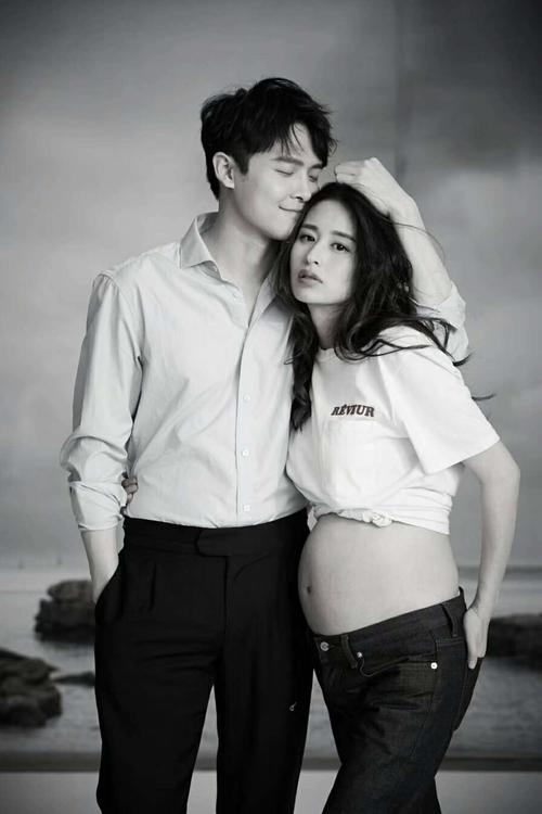 颖儿生日正式宣布怀孕孕照曝光与付辛博甜撒糖