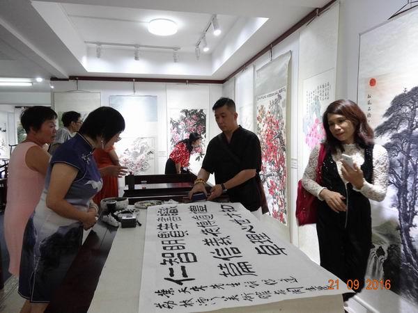 书法家现场笔下之《儒道》(上)