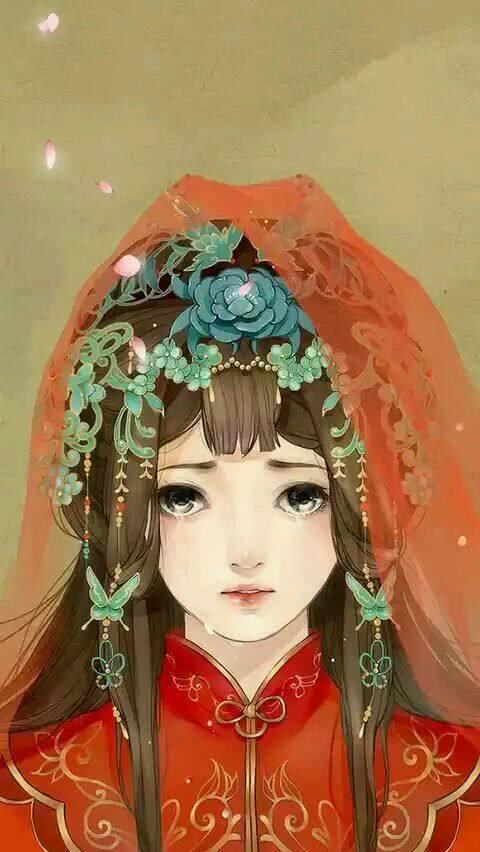 最美不过出嫁时为君十里铺红妆二次元古风嫁衣美人魅惑众生