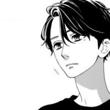 男生简单卡通人物头像素描