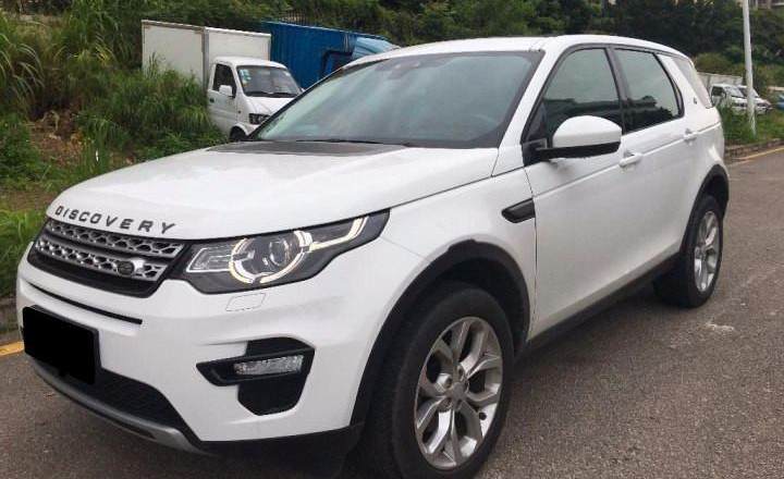 路虎发现神行20tse汽油版白色自动档