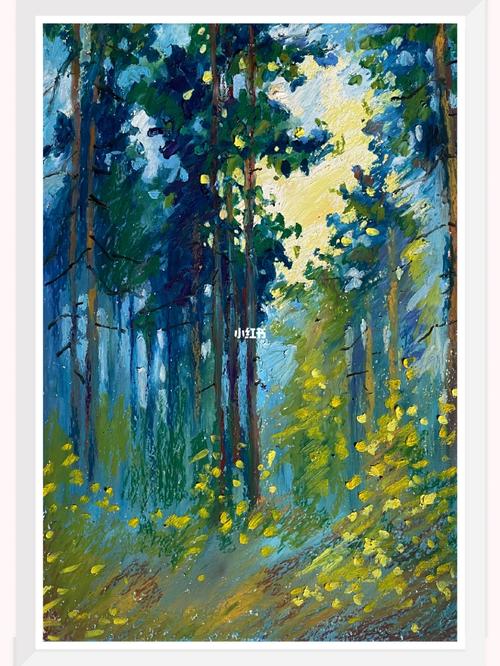 森林_油画_文化_绘画
