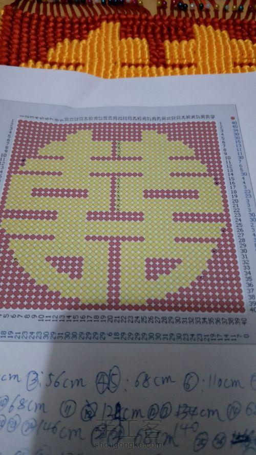 双喜字字版编制与用线量