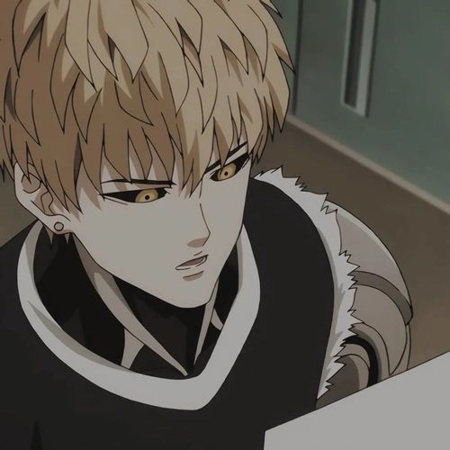 《一拳超人》杰诺斯,动漫头像自剪,朋克和呆萌集中在一个人身上