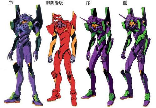 《eva》动画初号机身形对比现惊人一幕