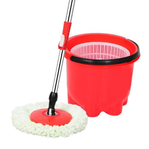 家用单桶旋转拖把手压旋转小单筒迷你甩干桶免手洗单桶好神拖