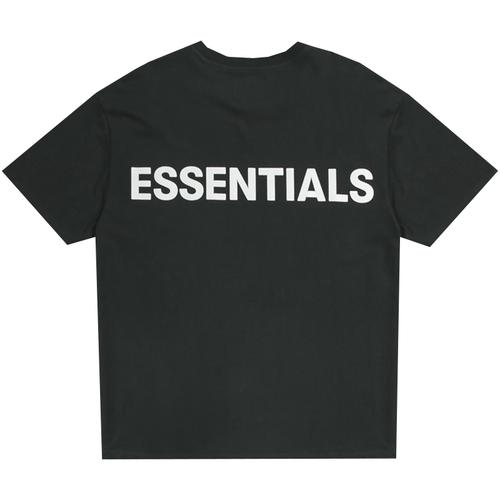 fog反光短袖fear of god 复线essentials高街字母纯棉宽松男女t恤