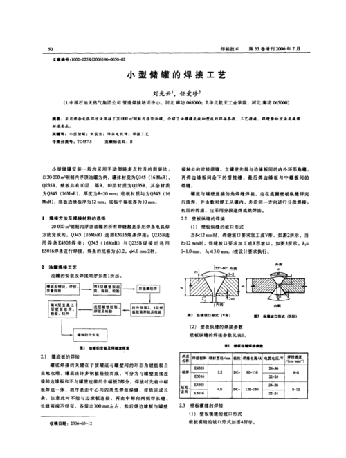 期刊小型储罐的焊接工艺被引量:1    采用焊条电孤焊方法焊接了20000