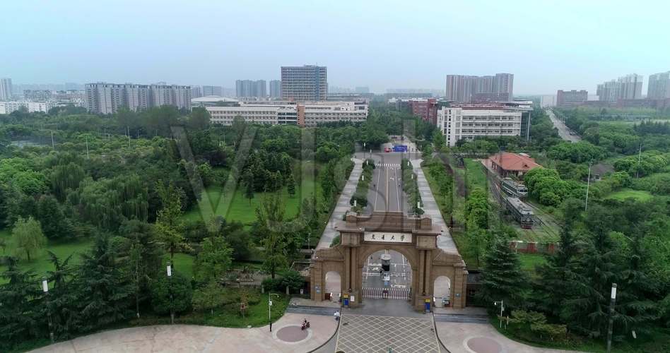 西南交大犀浦校区航拍