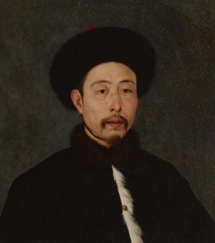 意大利人郎世宁画的乾隆,网友:大爷很接地气啊!