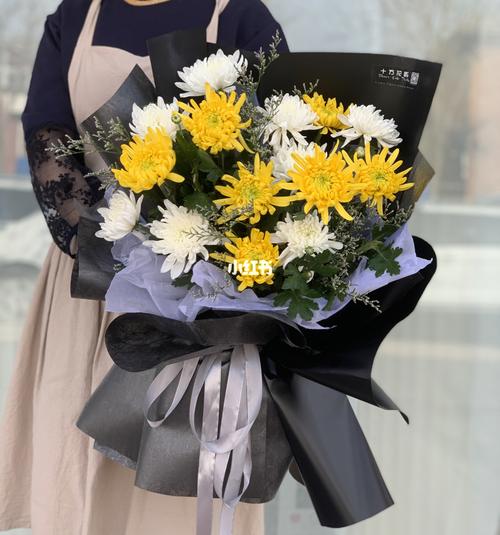 清明节扫墓祭祖祭司花束_花艺_花束_清明节_家居家装