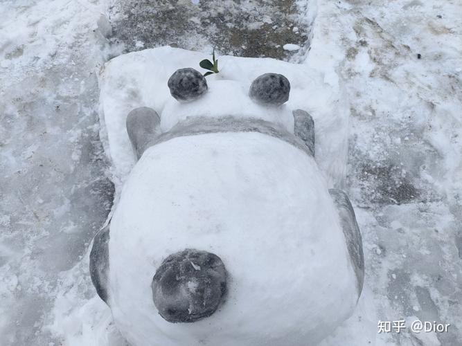 这个冬天你堆过那些牛逼的雪人