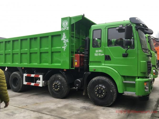 客户提专攻天下东风随专轻量化砂石王前四后八自卸车