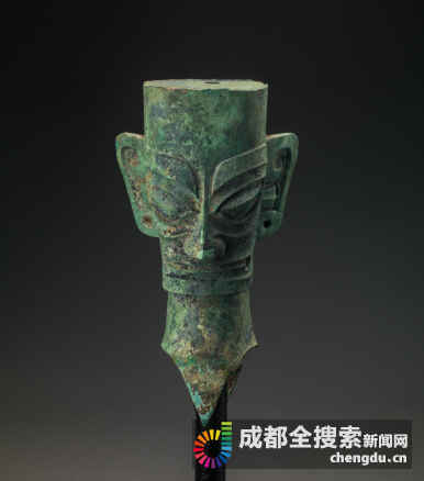 三星堆铜人头像