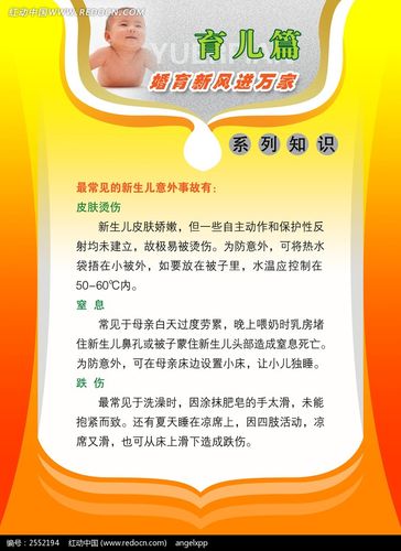 计生系列知识育儿篇宣传展板
