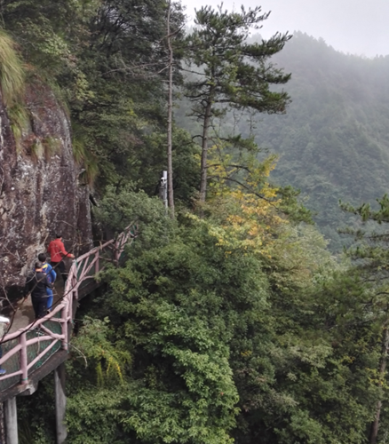 景宁云中大漈景区之雪花漈jì