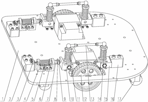 一种机器人底盘制造技术