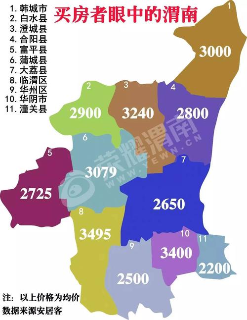 amazing!渭南"新版地图"出炉啦