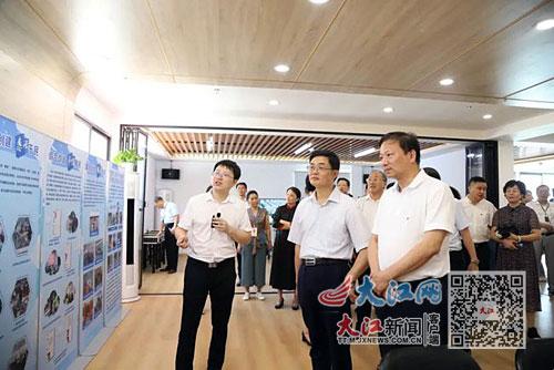 本报讯 辰光 熊伟健 记者廖世杰摄影报道:7月12日,南昌市政协主席
