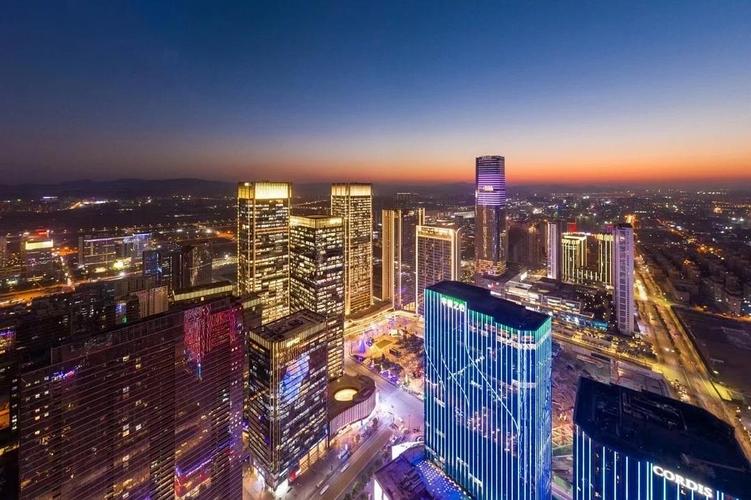 未来科技城夜景