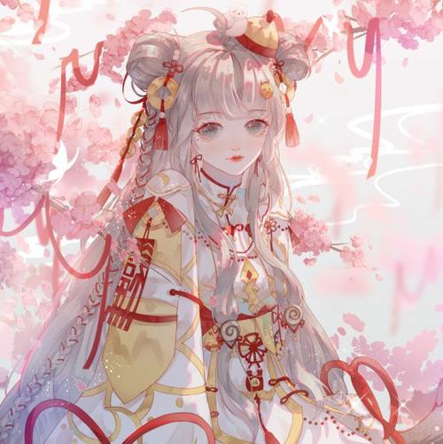 仙气古风动漫闺蜜头像