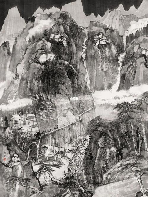 孔庆华花鸟画 山水画 国展作品欣赏_艺术_山水画_绘画
